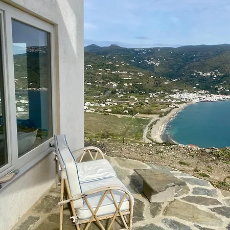 Villa Korthi Galini House Heated Plunge Pool & Sea Views Ormos (Andros)