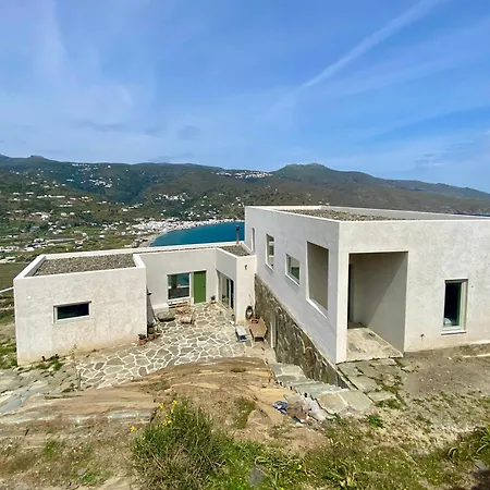 Korthi Galini House Heated Plunge Pool & Sea Views Villa Ormos (Andros)