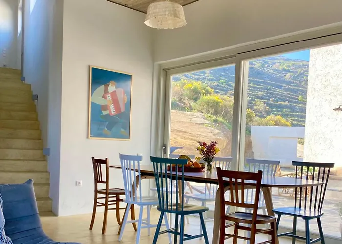 Galini House Private In Andros ヴィラ